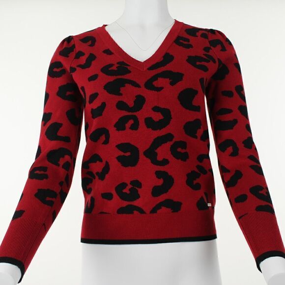 DKNY Rudolph Red Animal Printed Sweater - Picture 2 of 5